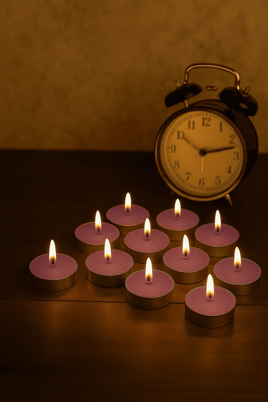 Solimo Unscented Wax Tealight Candles (100 Pack) Thumbnail 2