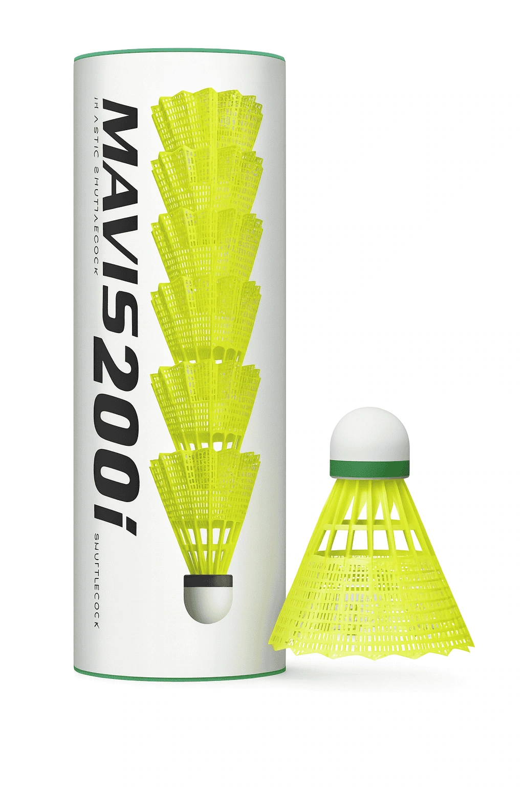 Yonex Mavis 200i Nylon Shuttlecocks (Pack of 6) Thumbnail 2