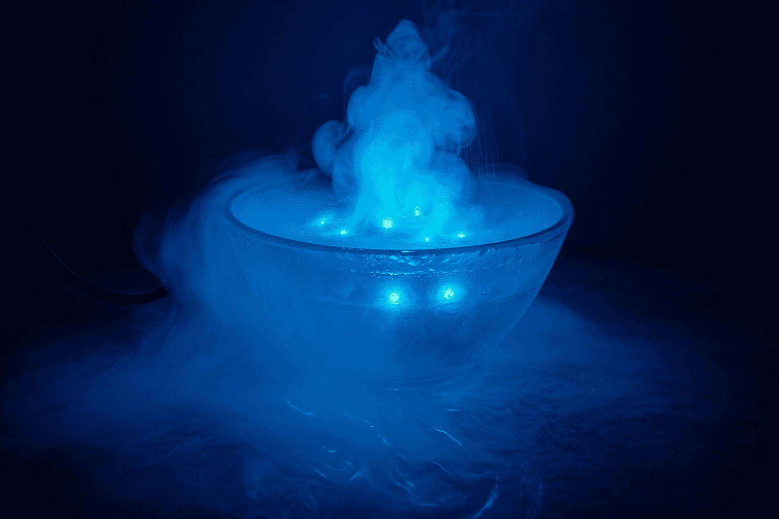 Ultrasonic Mist Maker Fogger with 12 LEDs Thumbnail 5
