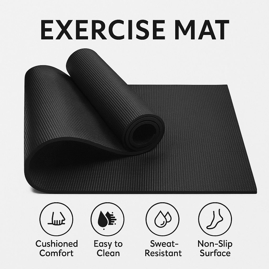 Quick Shel EVA Anti-Slip Yoga Mat 6mm Thumbnail 2