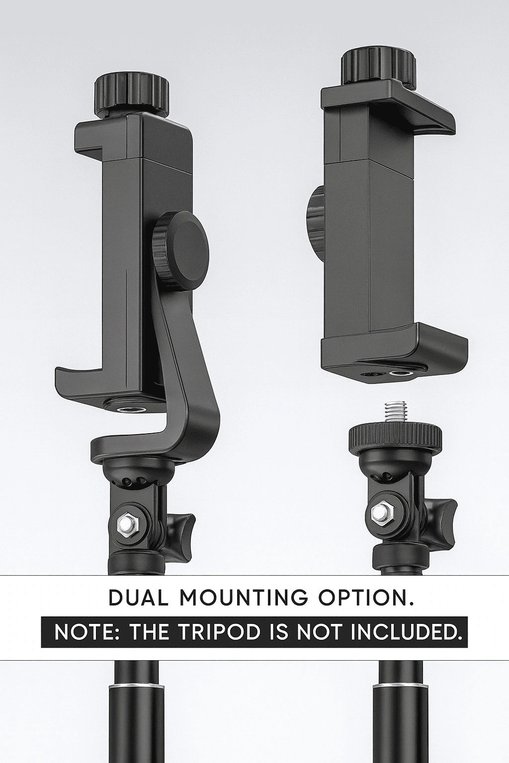 360° Rotatable Phone Holder Clamp for Tripod Thumbnail 3