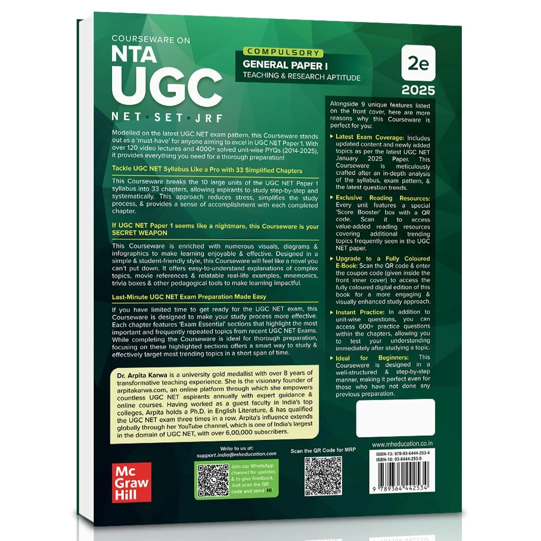 Pearson UGC NET Paper 1 Guide (5th Edition) Thumbnail 4