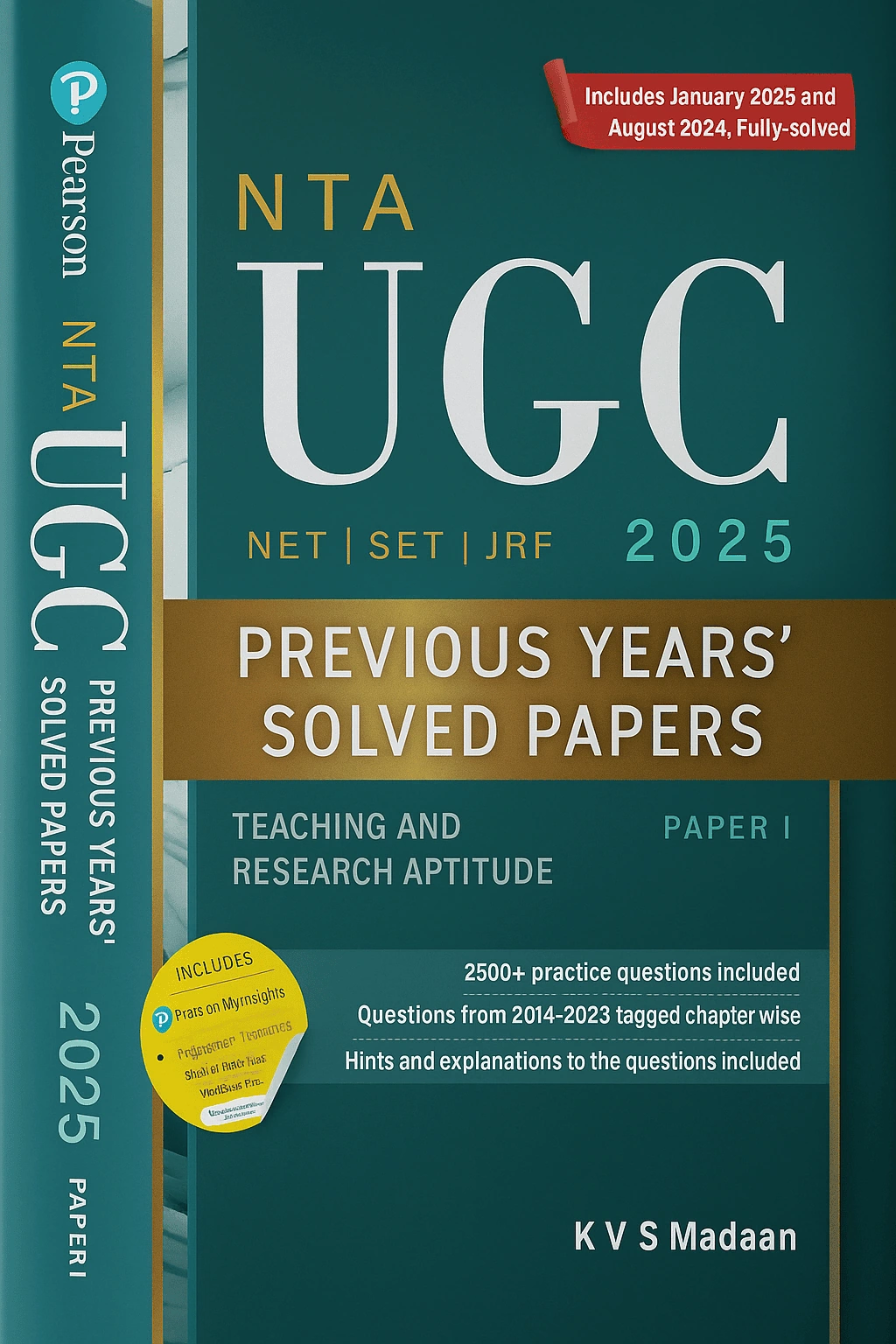 Pearson UGC NET Paper 1 Guide (5th Edition)