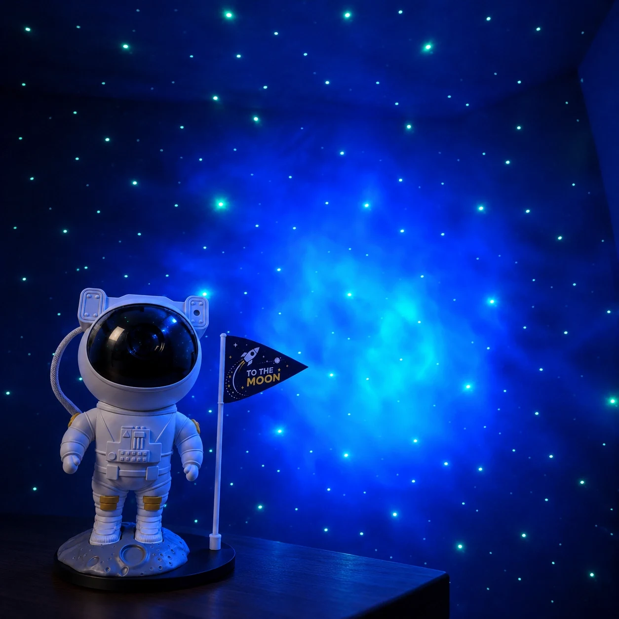 Astronaut Galaxy Star Projector with Remote Thumbnail 3