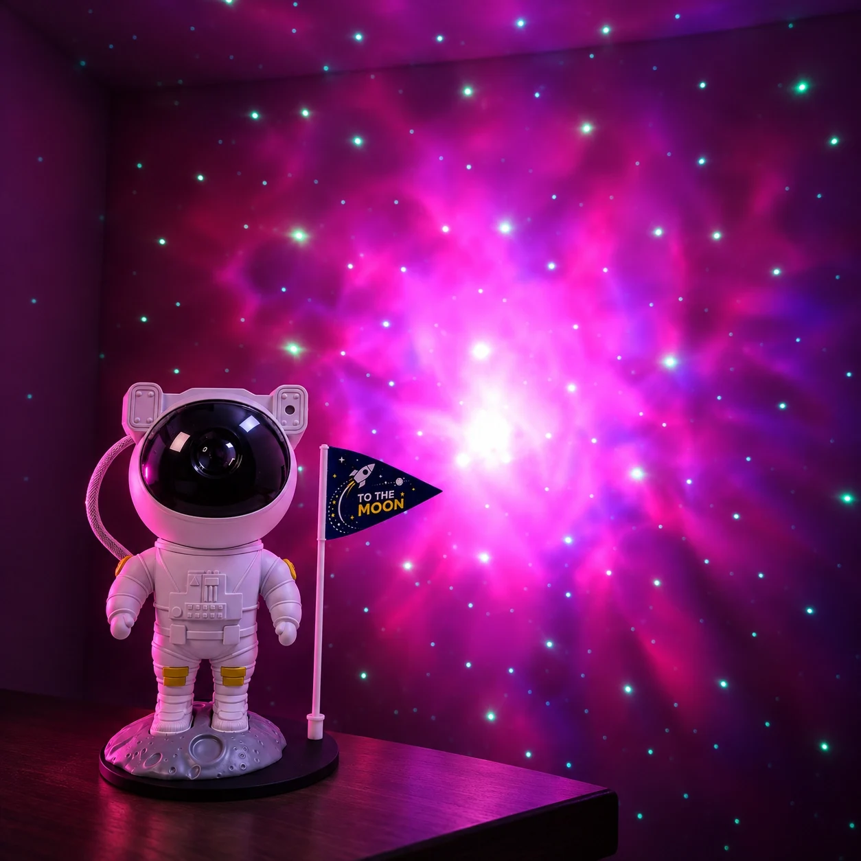 Astronaut Galaxy Star Projector with Remote Thumbnail 2