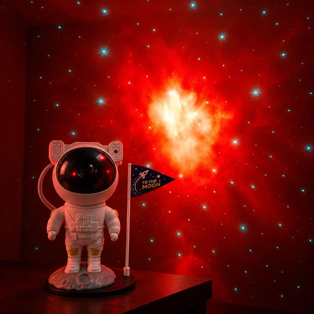 Astronaut Galaxy Star Projector with Remote Thumbnail 5