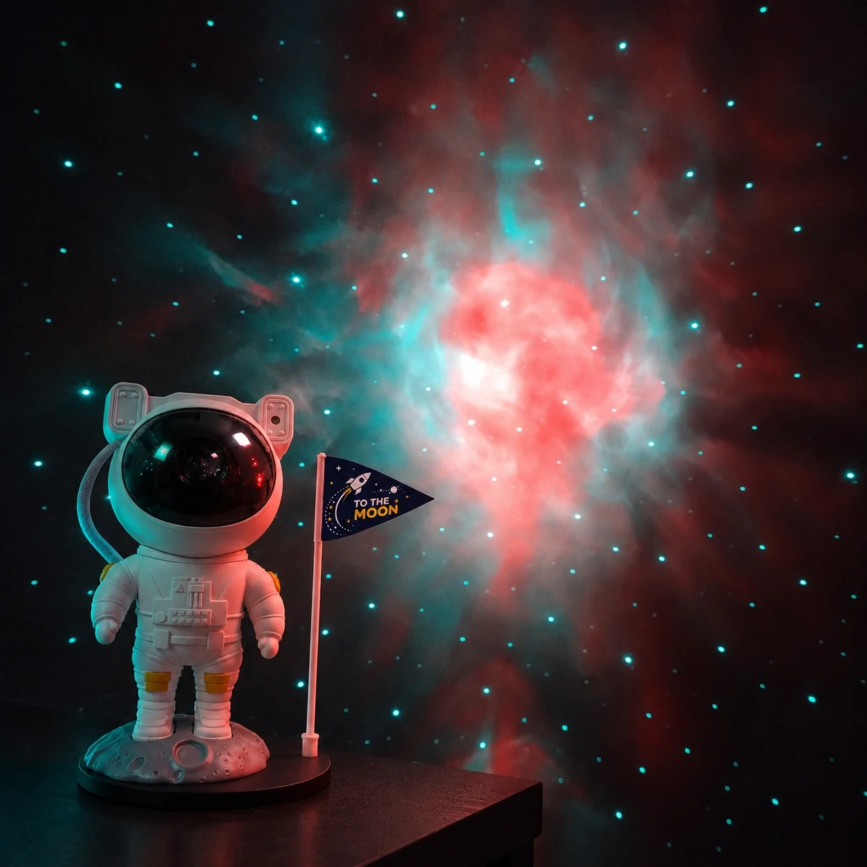 Astronaut Galaxy Star Projector with Remote Thumbnail 4
