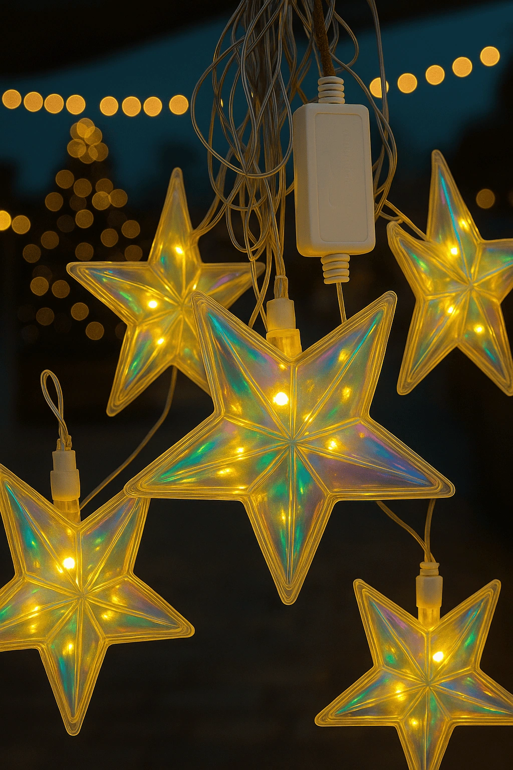 Star LED Fairy String Lights (3 Meter, 10 Stars) Thumbnail 3
