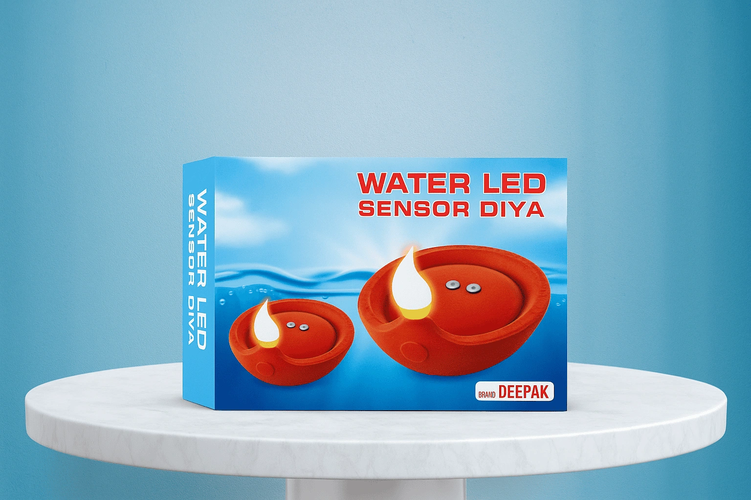 LED Floating Water Sensor Diyas (Pack of 12) Thumbnail 3