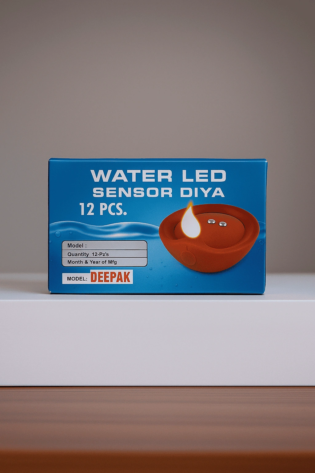 LED Floating Water Sensor Diyas (Pack of 12) Thumbnail 4