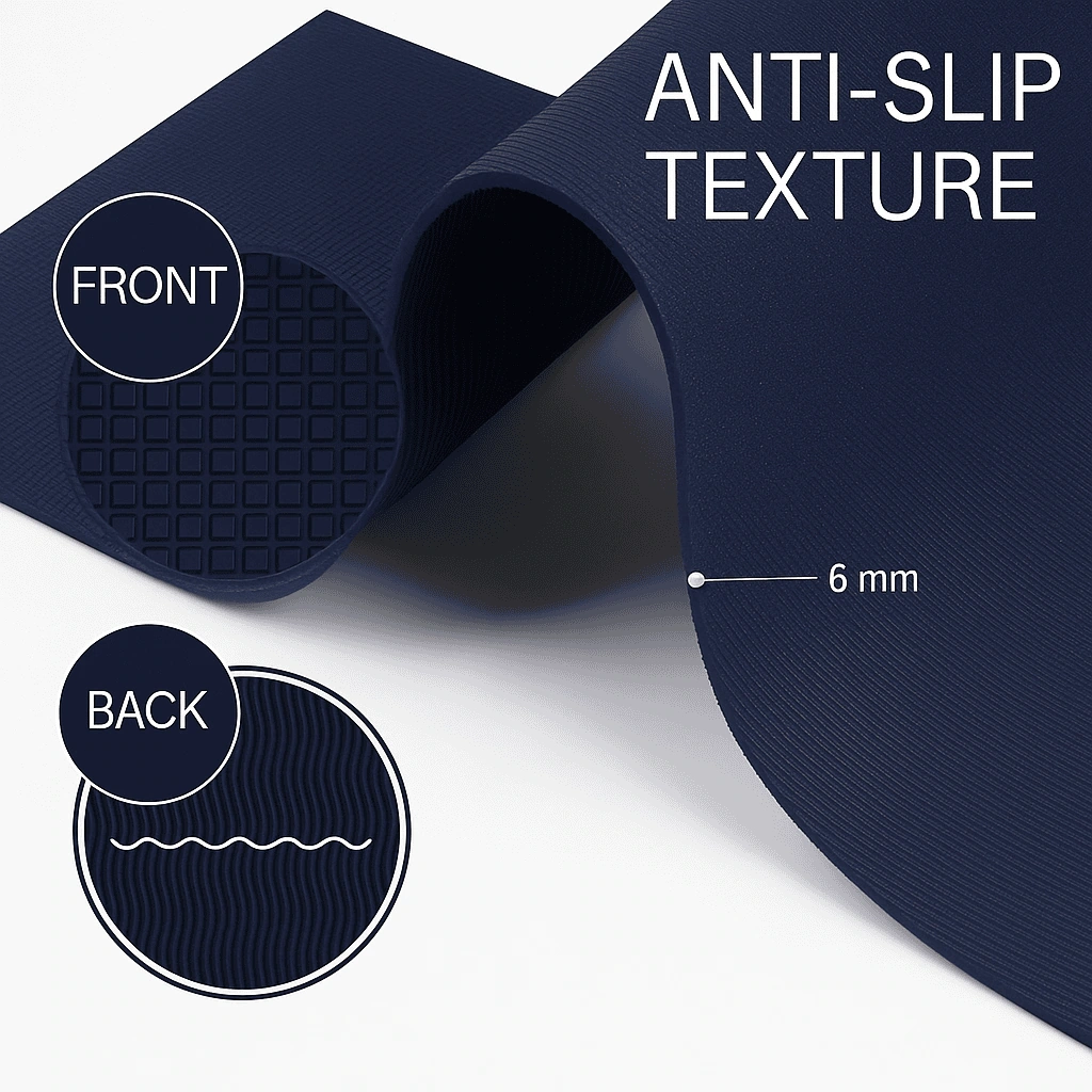 Quick Shel EVA Anti-Slip Yoga Mat 6mm Thumbnail 4