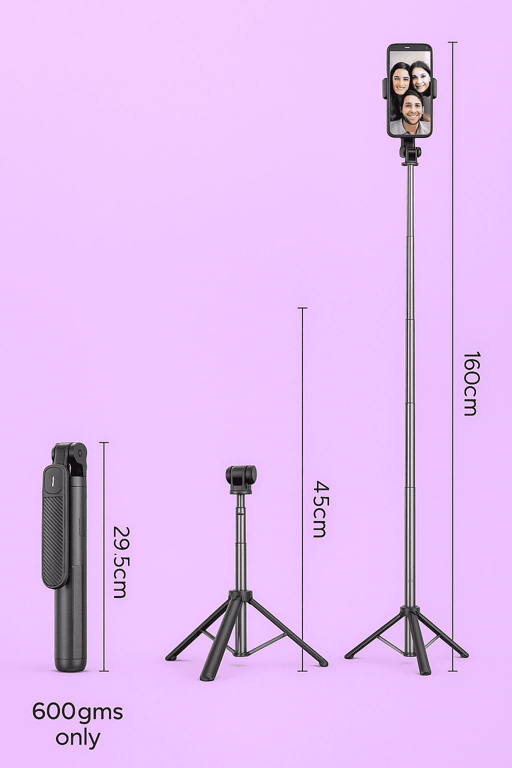 Vanguard Elite 65-Inch Selfie Stick Tripod Thumbnail 4