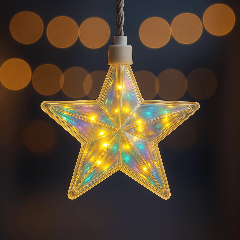 Star LED Fairy String Lights (3 Meter, 10 Stars) Thumbnail 2