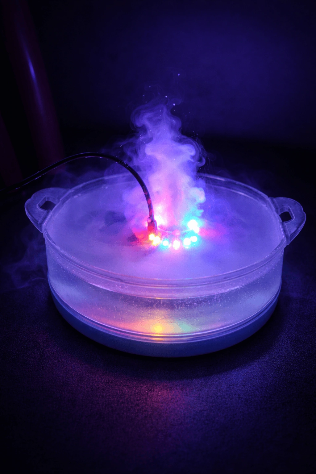 Ultrasonic Mist Maker Fogger with 12 LEDs Thumbnail 4
