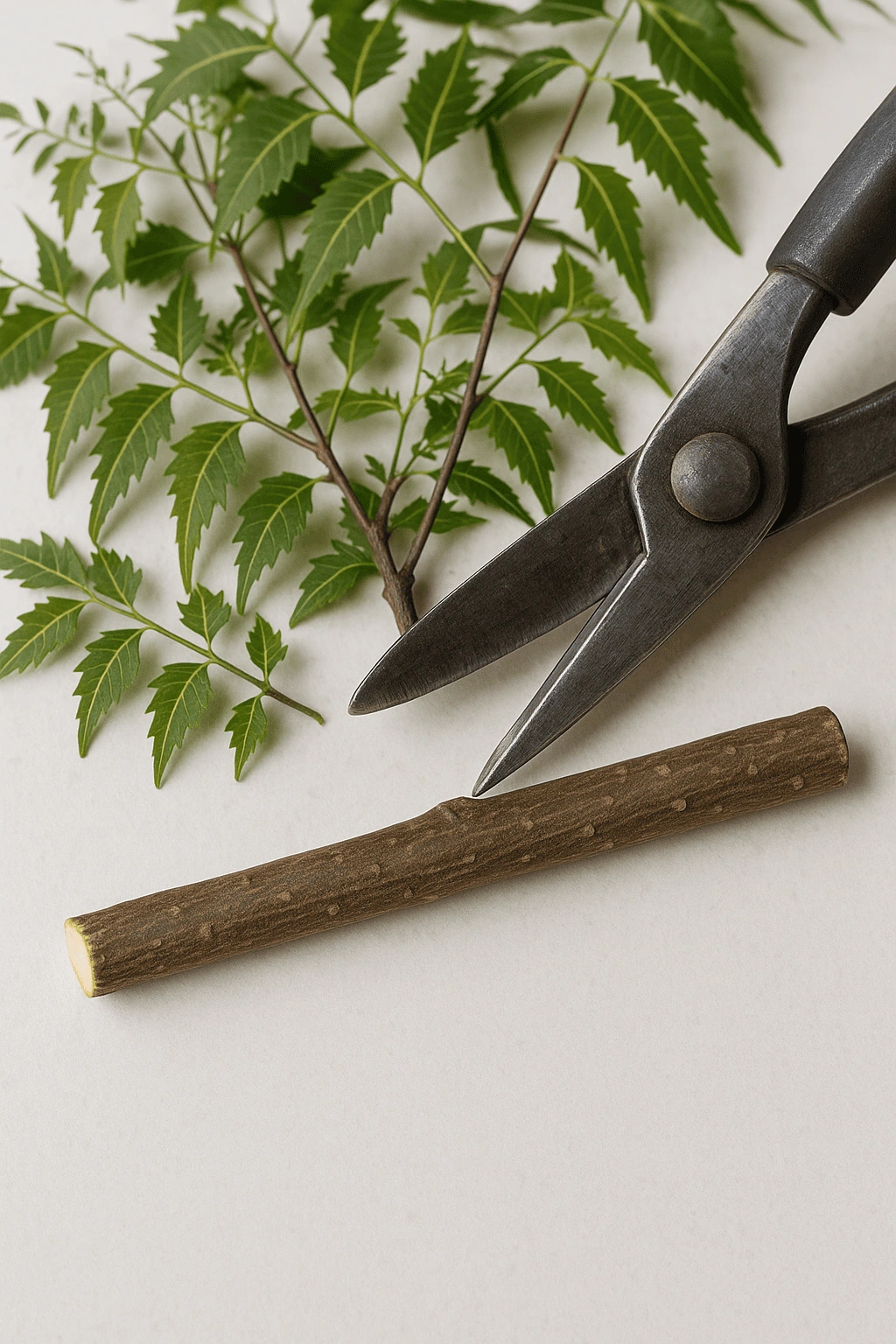 Natural Neem Datun Sticks (Pack of 15) Thumbnail 2