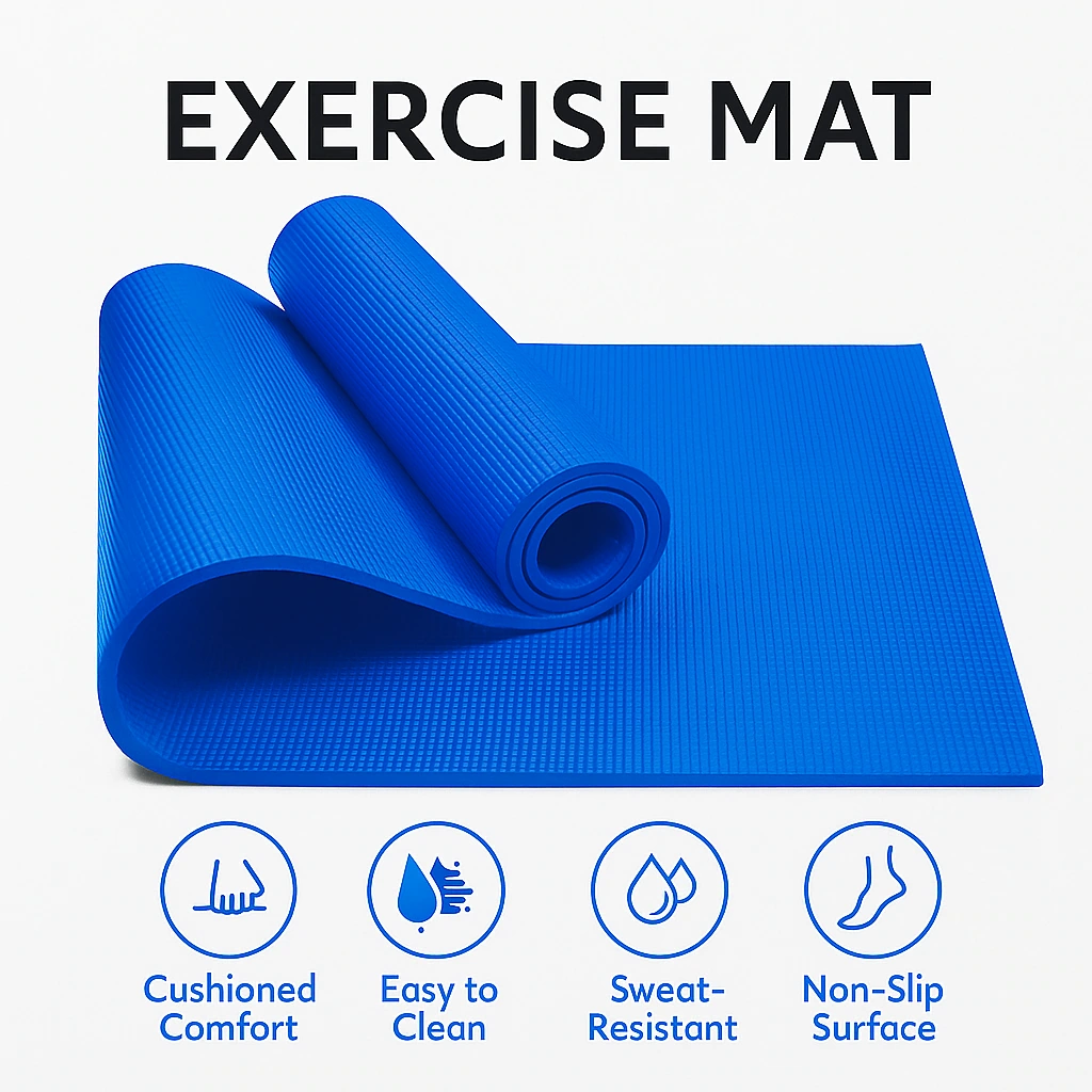 Quick Shel EVA Anti-Slip Yoga Mat 6mm Thumbnail 2